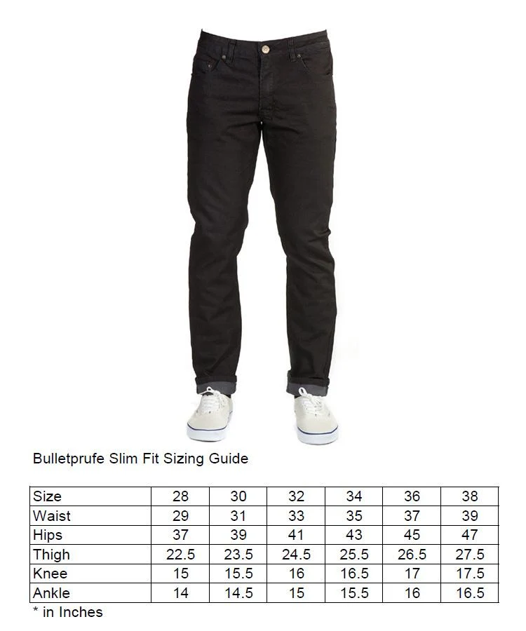 Bulletprufe Blackout Denim slim fit pants - Image 4