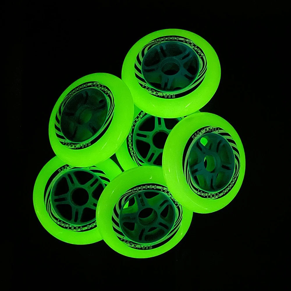 Ground Control 80mm Psych inline skate wheel - Image 2