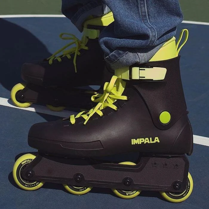 Impala Black & Fluoro inline skates - Image 3