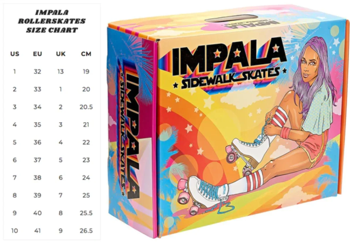 Impala Rowley Floral Roller Skates - Image 10