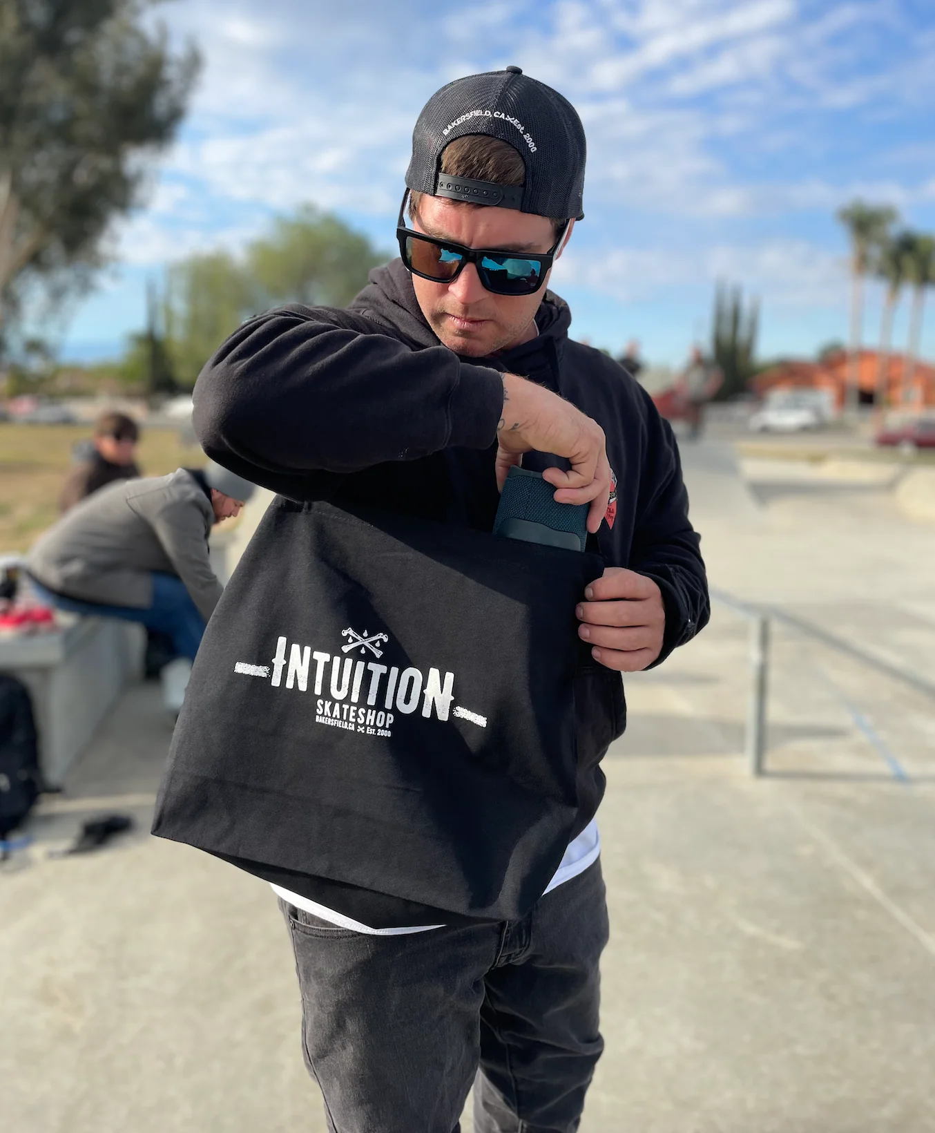 Intuition Surf Shop tote bag (Fits skates!) - Image 4