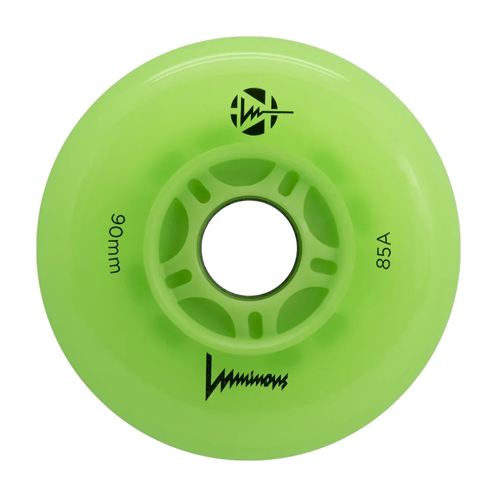 Luminous 90mm INLINE SKATE light up wheels - Image 5
