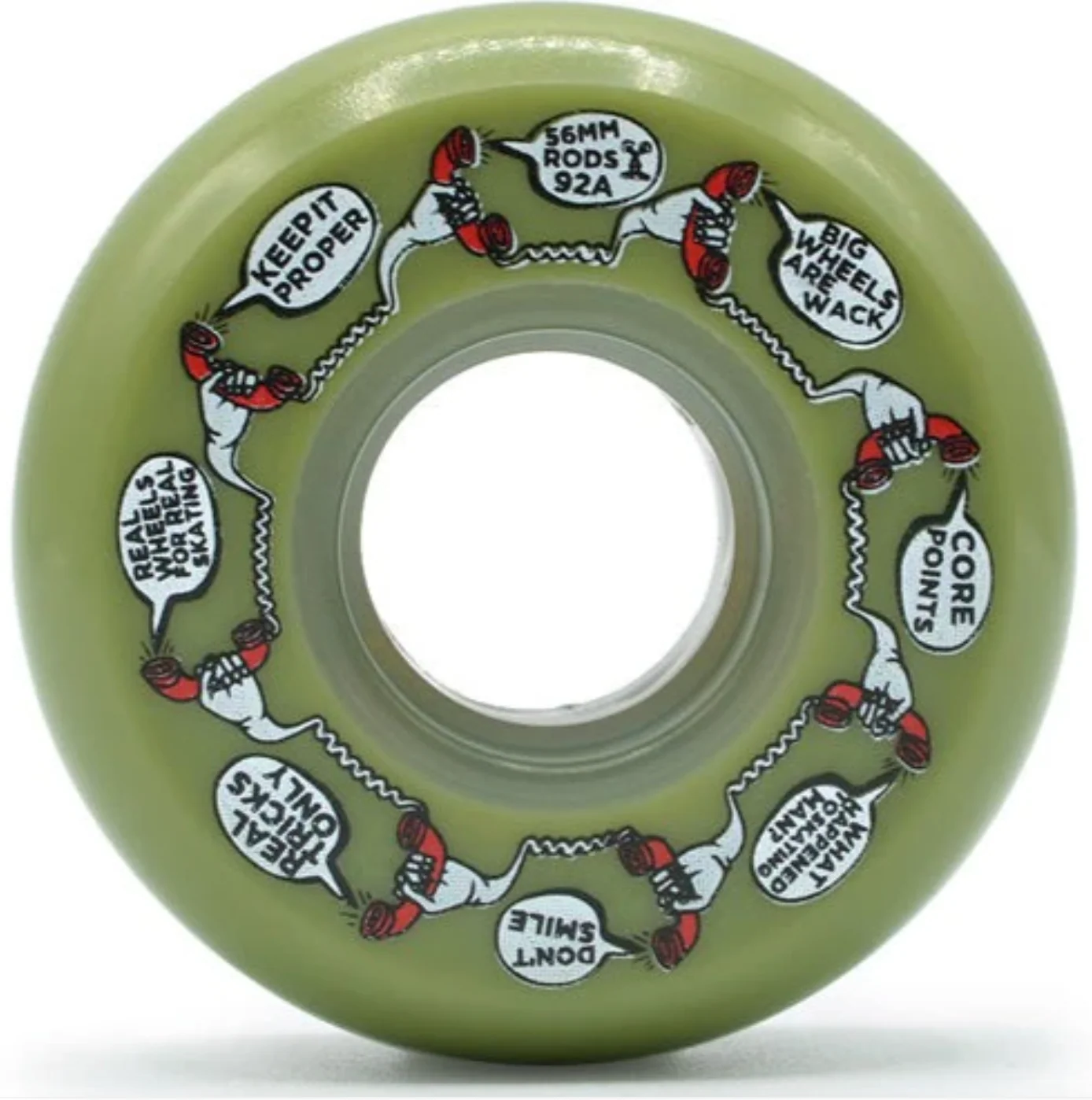 Mushroom Blading 56mm Rods inline skate wheel
