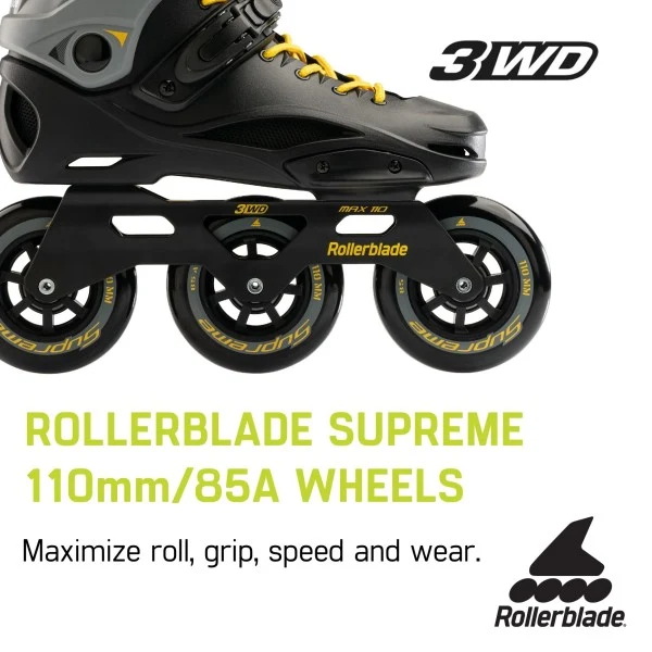 Rollerblade 110 3WD inline skates - Image 3