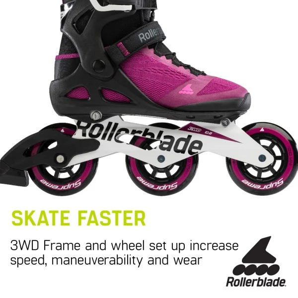Rollerblade Women's Macroblade 100 3WD inline skates - Image 9
